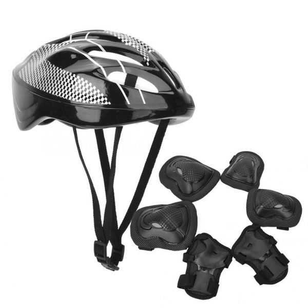 elbow & knee pads 7pcs/set roller skating protection gear set pads+elbow pads+gloves+helmet cycling skateboard ice protector, Black;gray
elbow & knee pads 7pcs/set roller skating protection gear set pads+elbow pads+gloves+helmet cycling skateboard ice protector, Black;gray