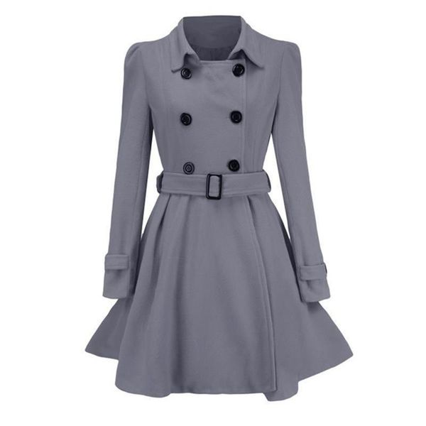women's trench coats fashion winter warm button wool coat belt high waist, Tan;black
women's trench coats fashion winter warm button wool coat belt high waist, Tan;black