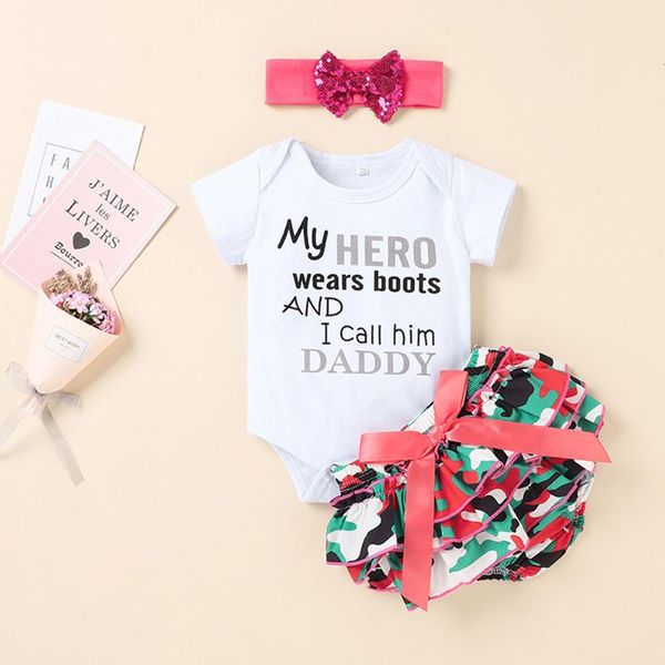 clothing sets my hero letter print infant baby girls set cotton short sleeve romper bowknot shorts outfits 3pcs summer, White
clothing sets my hero letter print infant baby girls set cotton short sleeve romper bowknot shorts outfits 3pcs summer, White