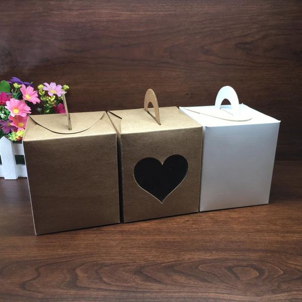 jewelry pouches, bags kraft paper brown baking cake/cookies/candy packaging box with handle wedding party favor gift boxes 9.5*9.5*11cm, Pink;blue
jewelry pouches, bags kraft paper brown baking cake/cookies/candy packaging box with handle wedding party favor gift boxes 9.5*9.5*11cm, Pink;blue