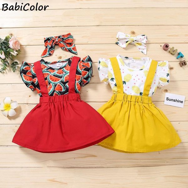 clothing sets babicolor born baby girl clothes set dress toddler summer fruit watermelon pineapple print flying sleeve +skirts, White
clothing sets babicolor born baby girl clothes set dress toddler summer fruit watermelon pineapple print flying sleeve +skirts, White