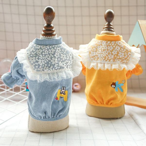 dog apparel spring and autumn small puppy clothing corduroy princess style shirt with puff sleeve dogs clothes tshirt
dog apparel spring and autumn small puppy clothing corduroy princess style shirt with puff sleeve dogs clothes tshirt
