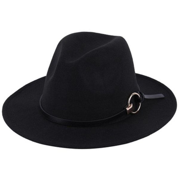 wide brim hats women's cap fedoras jazz hat european american men's spring felt cowboy beach black sun winter autumn wholesale 202, Blue;gray
wide brim hats women's cap fedoras jazz hat european american men's spring felt cowboy beach black sun winter autumn wholesale 202, Blue;gray