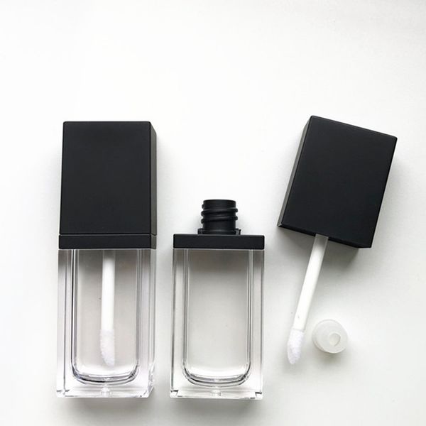 50pcs flat square lip tube sub-black lip bottle 8-10ml glaze lip gloss empty bottle can diy printing custom logo
50pcs flat square lip tube sub-black lip bottle 8-10ml glaze lip gloss empty bottle can diy printing custom logo