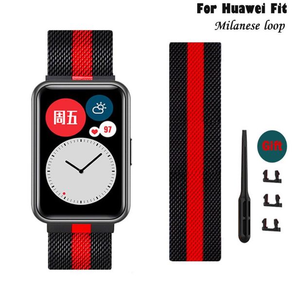 watch bands band for huawei fit strap accessories magnetic loop stainless steel watchband metal bracelet correa, Black;brown
watch bands band for huawei fit strap accessories magnetic loop stainless steel watchband metal bracelet correa, Black;brown