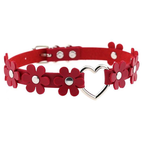 chokers fashion flower pu leather choker cute love heart pendant collar necklace punk harajuku style women girl gifts, Golden;silver
chokers fashion flower pu leather choker cute love heart pendant collar necklace punk harajuku style women girl gifts, Golden;silver