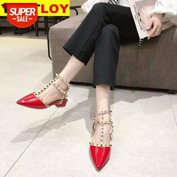 2020 summer women sandals t strap rivets sandal patent leather dress shoes white wedding shoes flat sandal #nu3b, Black
2020 summer women sandals t strap rivets sandal patent leather dress shoes white wedding shoes flat sandal #nu3b, Black