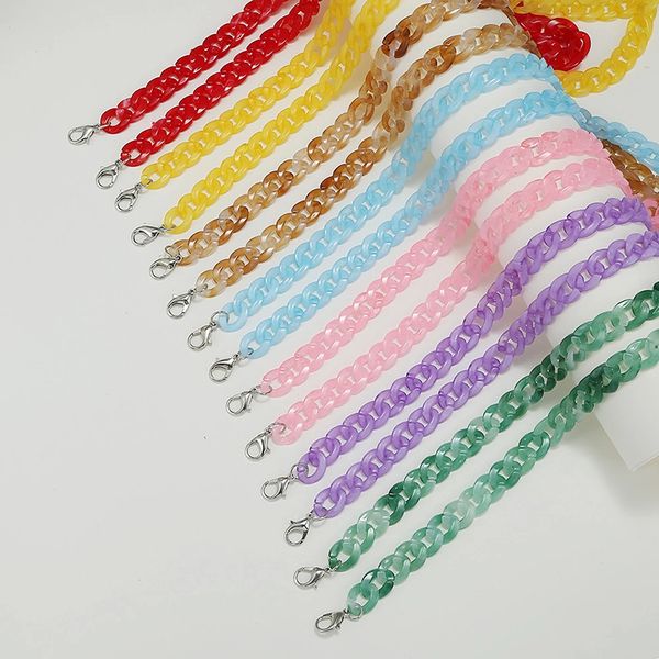 2021 wide acrylic candy color sunglasses chain holder fashion trendy eyeglasses chain holder accessary
2021 wide acrylic candy color sunglasses chain holder fashion trendy eyeglasses chain holder accessary