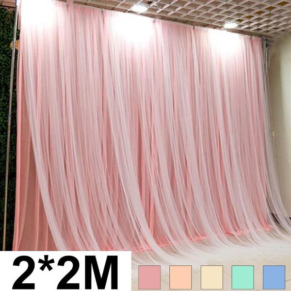 party decoration 2x2m ice silk backdrop hanging curtains gauze wedding po backdrops background event supplies 5 colors
party decoration 2x2m ice silk backdrop hanging curtains gauze wedding po backdrops background event supplies 5 colors