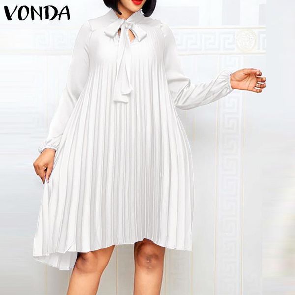 casual dresses office ladies knee-length sundress women spring dress 2021 vonda elegant long sleeve bohemian vestidos robe femme, Black;gray
casual dresses office ladies knee-length sundress women spring dress 2021 vonda elegant long sleeve bohemian vestidos robe femme, Black;gray