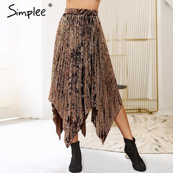 skirts simplee korean fashion velvet skirt women autumn winter 2021 pleated high waist asymmetrical hem plus size long, Black
skirts simplee korean fashion velvet skirt women autumn winter 2021 pleated high waist asymmetrical hem plus size long, Black
