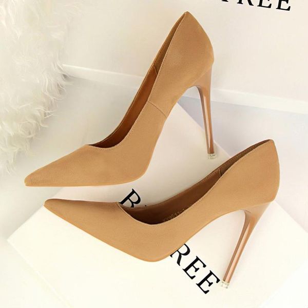 dress shoes bigtree women pumps heels stiletto high ladies big size 43 flock female pointed toe office, Black
dress shoes bigtree women pumps heels stiletto high ladies big size 43 flock female pointed toe office, Black