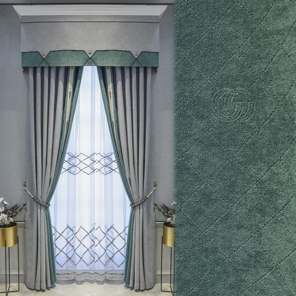 northern european-style modern curtains chenille jacquard curtains for living room bedroom luxury
northern european-style modern curtains chenille jacquard curtains for living room bedroom luxury