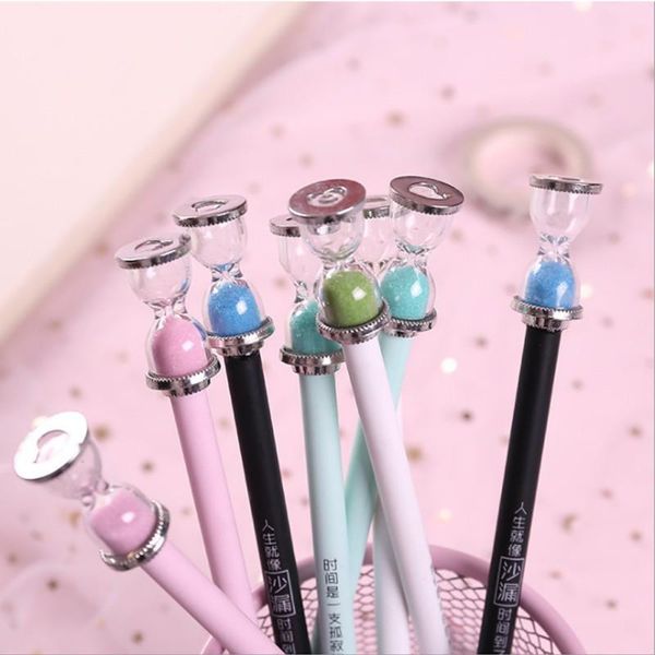 gel pens 1pcs creative time hourglass pen 0.5mm black ink for student office school supplies stationery
gel pens 1pcs creative time hourglass pen 0.5mm black ink for student office school supplies stationery