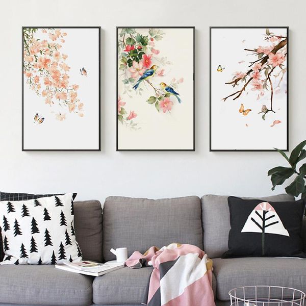 paintings modern flower canvas painting bird butterfly poster chinese style hanging picture beautiful wall art print for living room decor
paintings modern flower canvas painting bird butterfly poster chinese style hanging picture beautiful wall art print for living room decor