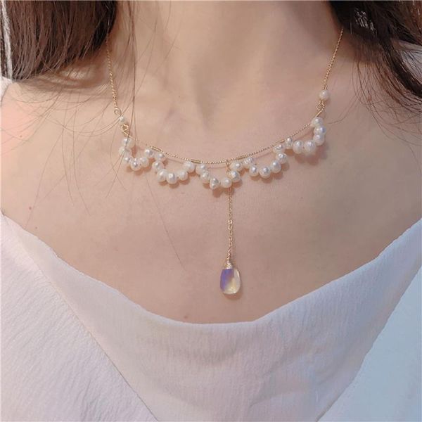 chokers french vintage handmade necklace winding freshwater pearl lace fairy pendant choker women girl exquisite fashion clavicle chain, Golden;silver
chokers french vintage handmade necklace winding freshwater pearl lace fairy pendant choker women girl exquisite fashion clavicle chain, Golden;silver