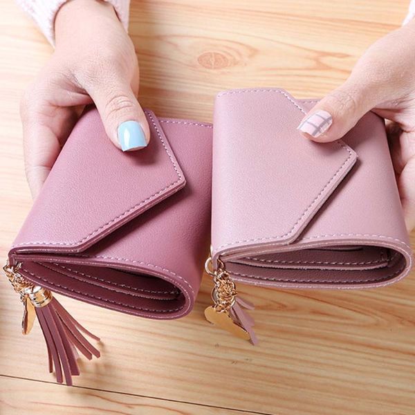 wallets fashion tassel s women wallet leather short and purses pu bag, Red;black
wallets fashion tassel s women wallet leather short and purses pu bag, Red;black