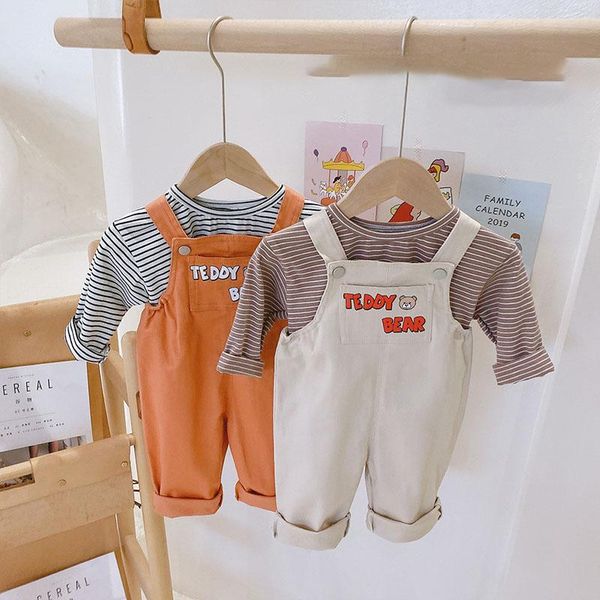 jumpsuits milancel 2021 spring kids clothes korean solid cartoon bear cute loose overalls, Blue
jumpsuits milancel 2021 spring kids clothes korean solid cartoon bear cute loose overalls, Blue