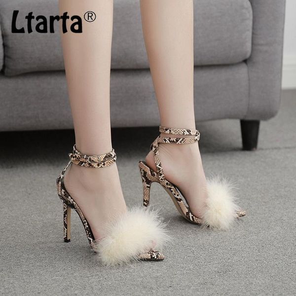 sandals ltarta snakeskin women open toe furry fur summer high-heeled ladies wedding stripper shoes zl-660-73, Black
sandals ltarta snakeskin women open toe furry fur summer high-heeled ladies wedding stripper shoes zl-660-73, Black