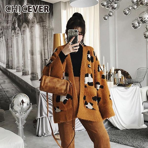 women's knits & tees chicever knitting cardigan female long sleeve sweater hit colors jumper 2021 spring casual fashion oversized, White
women's knits & tees chicever knitting cardigan female long sleeve sweater hit colors jumper 2021 spring casual fashion oversized, White