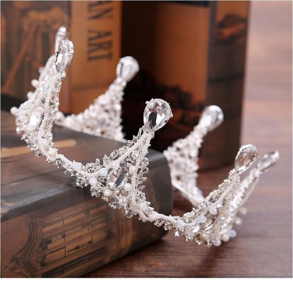 silver color bride round crown baroque rhinestone crystal crown wedding headdress princess party crown bridal hair acc qylvdf
silver color bride round crown baroque rhinestone crystal crown wedding headdress princess party crown bridal hair acc qylvdf