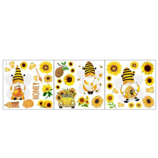 wall stickers 1 set sunflower decal bee sticker removable kids room decorations
wall stickers 1 set sunflower decal bee sticker removable kids room decorations