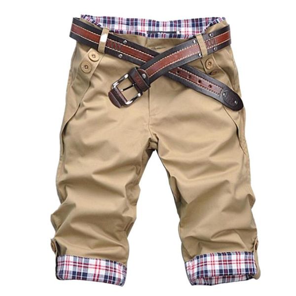 men's shorts men casual summer plaid patchwork pockets buttons fifth pants loose beach riding enduro short motorbike bike, White;black
men's shorts men casual summer plaid patchwork pockets buttons fifth pants loose beach riding enduro short motorbike bike, White;black