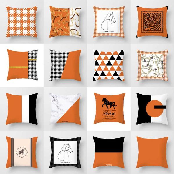 cushion/decorative pillow color orange geometric cushion covers horse pattern modern nordic fashion simple decorative livingroom sofa couch
cushion/decorative pillow color orange geometric cushion covers horse pattern modern nordic fashion simple decorative livingroom sofa couch