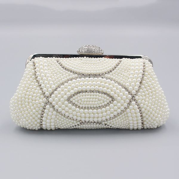 evening bag fashion pearl dinner lady water drill portable banquet messenger hand lock
evening bag fashion pearl dinner lady water drill portable banquet messenger hand lock
