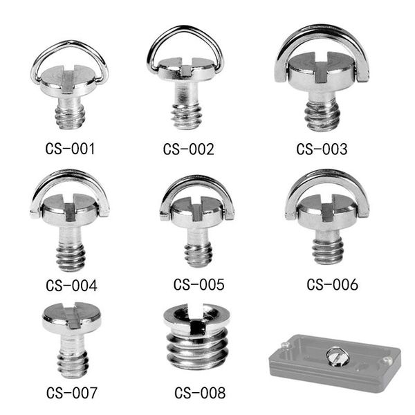 camera screw 1/4''inch d-ring screw 20 thread dslr universal quick release plate pgraphy accessories
camera screw 1/4''inch d-ring screw 20 thread dslr universal quick release plate pgraphy accessories