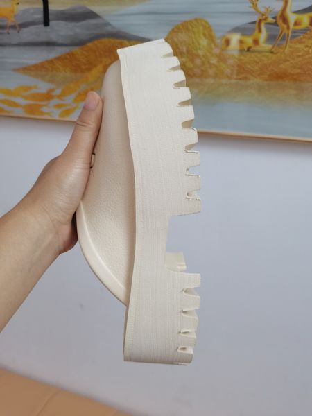 high heeled slippers muffin shoes women's jelly shoes design shoes, Black
high heeled slippers muffin shoes women's jelly shoes design shoes, Black