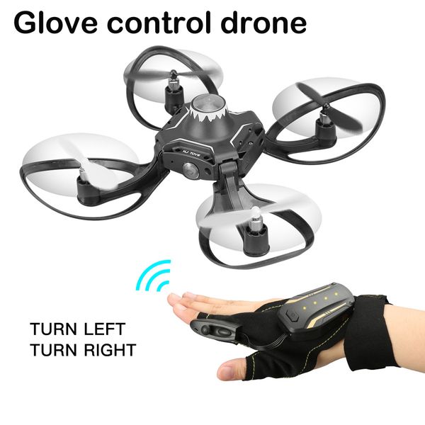Hot 2.4G WiFi Aircraft HD Camera Mini Drone Aerial photography Glove Sensing RC Helicopters Folding Portable Remote Quadcopter, No camera
Hot 2.4G WiFi Aircraft HD Camera Mini Drone Aerial photography Glove Sensing RC Helicopters Folding Portable Remote Quadcopter, No camera