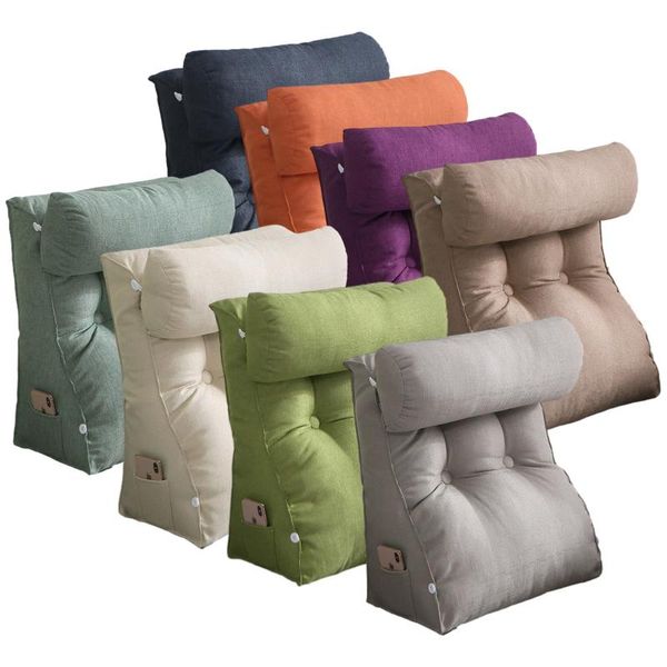cushion/decorative pillow stereo bed triangular backrest big back support bedside lumbar chair cushion lounger reading
cushion/decorative pillow stereo bed triangular backrest big back support bedside lumbar chair cushion lounger reading