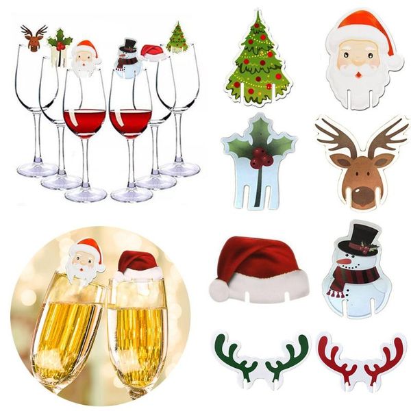 christmas decorations 10pcs cup card santa hat wine glass decor merry ornament for home year 2022 gift
christmas decorations 10pcs cup card santa hat wine glass decor merry ornament for home year 2022 gift