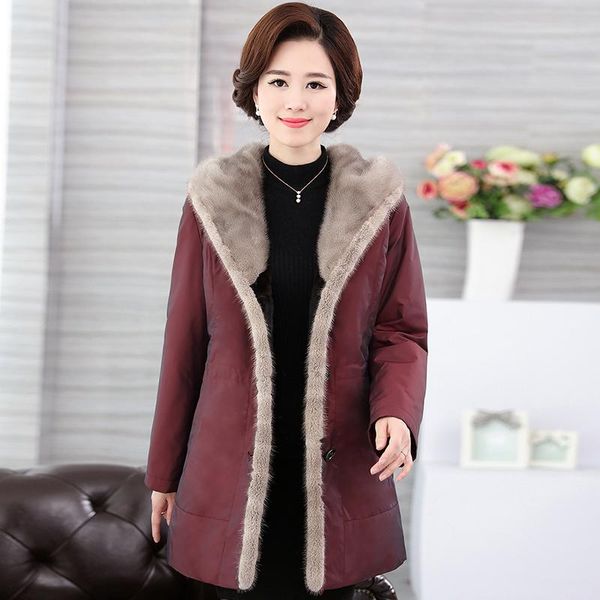 women's fur & faux real mink 2021 winter jacket natural luxury parka women korean long coat female hooded parkas my3613, Black
women's fur & faux real mink 2021 winter jacket natural luxury parka women korean long coat female hooded parkas my3613, Black