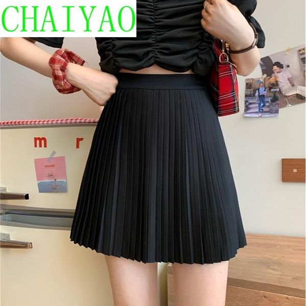 women's t-shirt black pleated skirt summer 2021 high waist thin a-line short hip fashion, White
women's t-shirt black pleated skirt summer 2021 high waist thin a-line short hip fashion, White
