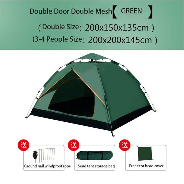 tents and shelters 2 person 3 season camping tent outdoor 170t 210d fiberglass waterproof hiking 2.5kg ultralight
tents and shelters 2 person 3 season camping tent outdoor 170t 210d fiberglass waterproof hiking 2.5kg ultralight