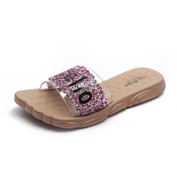 slippers summer 2021 water drill cool slipper female casual shoe flat shoes wear fashionable sandal outside, Black
slippers summer 2021 water drill cool slipper female casual shoe flat shoes wear fashionable sandal outside, Black