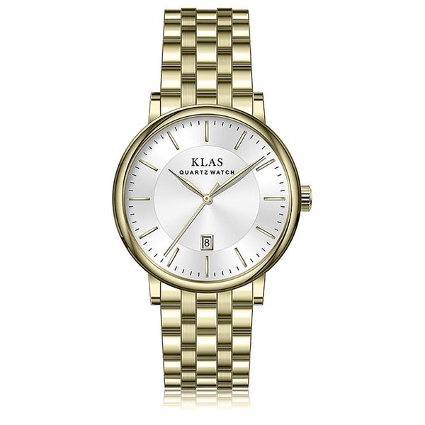 wristwatches boyfriend holiday gift luxury men's fashion brand quartz watch klas, Slivery;brown
wristwatches boyfriend holiday gift luxury men's fashion brand quartz watch klas, Slivery;brown