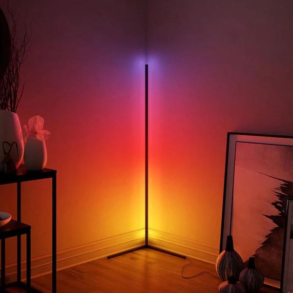 floor lamps 158cm led corner standing lamp rgb light with remote control for bedroom living room club home atmosphere
floor lamps 158cm led corner standing lamp rgb light with remote control for bedroom living room club home atmosphere