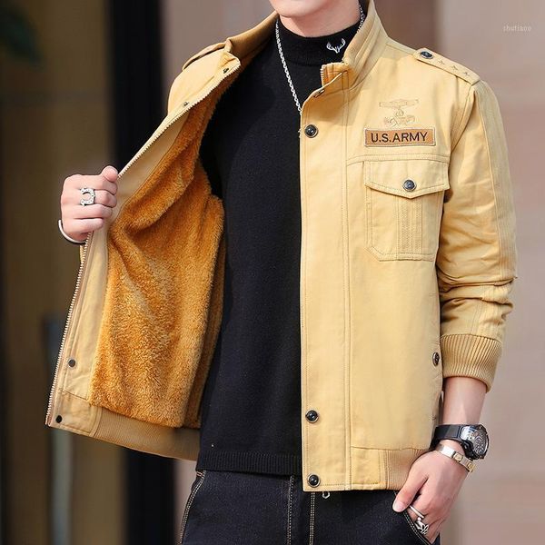 men's jackets men velvet cotton jacket middle-aged man autumn winter cashmere outerwear wool liner fleece warm windproof thick coats, Black;brown
men's jackets men velvet cotton jacket middle-aged man autumn winter cashmere outerwear wool liner fleece warm windproof thick coats, Black;brown