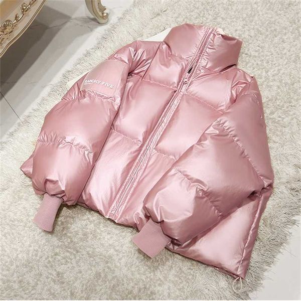 90% white duck down jacket winter women stand collar female thick coat loose oversized womens short parka 210927, Black
90% white duck down jacket winter women stand collar female thick coat loose oversized womens short parka 210927, Black