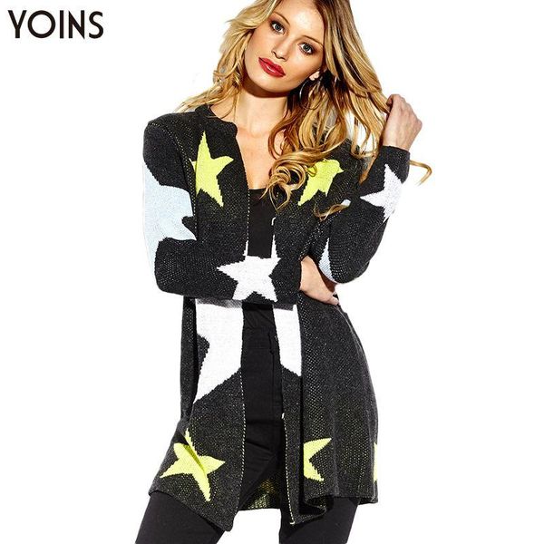 yonis 2021 autumn jackets women casual knitted long sleeve coats fashion star pattern long outerwear zipper streetwear clothes, Black;brown
yonis 2021 autumn jackets women casual knitted long sleeve coats fashion star pattern long outerwear zipper streetwear clothes, Black;brown