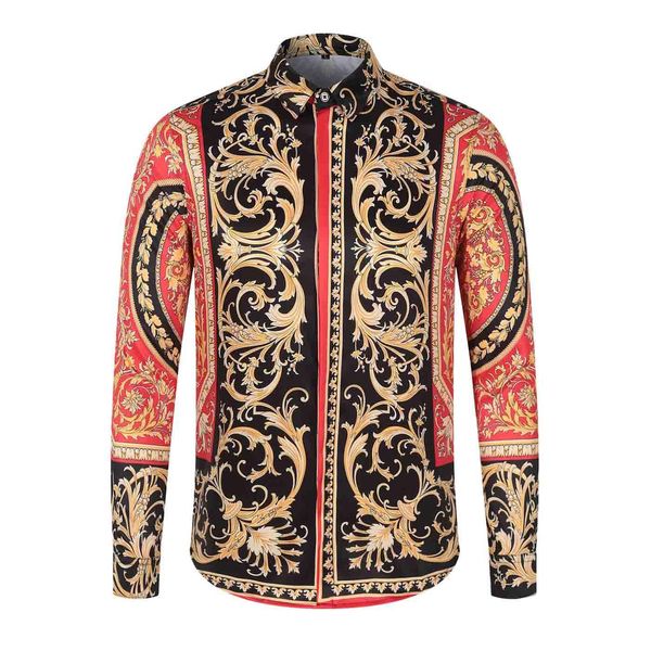 2021 clothing men's shirt 3d printing european and american shirt men's long-sleeved party designer men's label -xxl, White;black
2021 clothing men's shirt 3d printing european and american shirt men's long-sleeved party designer men's label -xxl, White;black