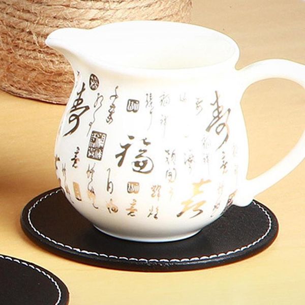table runner 6pcs square round faux leather heat insulated cup mat mug pad decor
table runner 6pcs square round faux leather heat insulated cup mat mug pad decor