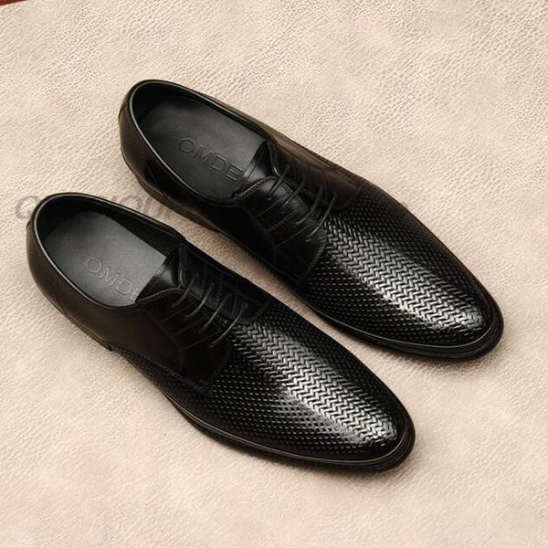 genuine leather men pointed toe dress shoe handmade office business wedding brown black luxury lace up formal oxfords mens shoes
genuine leather men pointed toe dress shoe handmade office business wedding brown black luxury lace up formal oxfords mens shoes