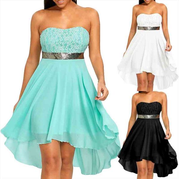 dress women party full dress off shoulder waist elegant chiffon bandeau irregular vestido de mulher summer dresses light, Black;gray
dress women party full dress off shoulder waist elegant chiffon bandeau irregular vestido de mulher summer dresses light, Black;gray