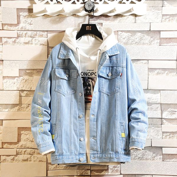 2021 new newly spring autumn fashion jackets blue embroidery designer casual denim jacket men streetwear hip hop chaqueta hombre v5rm, Black;brown
2021 new newly spring autumn fashion jackets blue embroidery designer casual denim jacket men streetwear hip hop chaqueta hombre v5rm, Black;brown