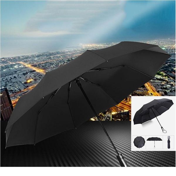 fully-matic three folding male commercial compact large strong frame windproof 10ribs gentle black umbrella men mal qylvpi
fully-matic three folding male commercial compact large strong frame windproof 10ribs gentle black umbrella men mal qylvpi