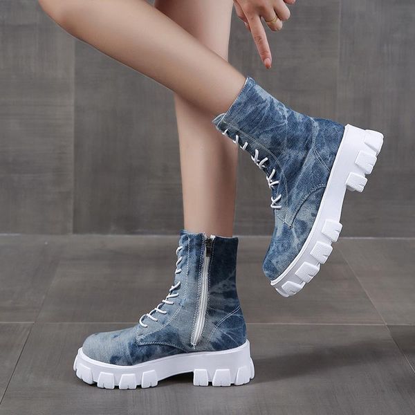 boots brand design female canvas square heel zip camouflage street cool ankle platform lace up sneaker woman shoes comfy, Black
boots brand design female canvas square heel zip camouflage street cool ankle platform lace up sneaker woman shoes comfy, Black